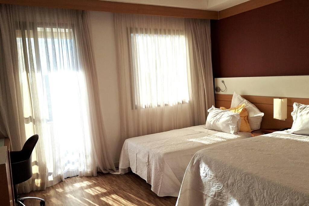 & Coracao Da Faria Lima , Conforto Seus Hospedes, Duas Camas , King Size , Solteiro Box Apartment Sao Paulo